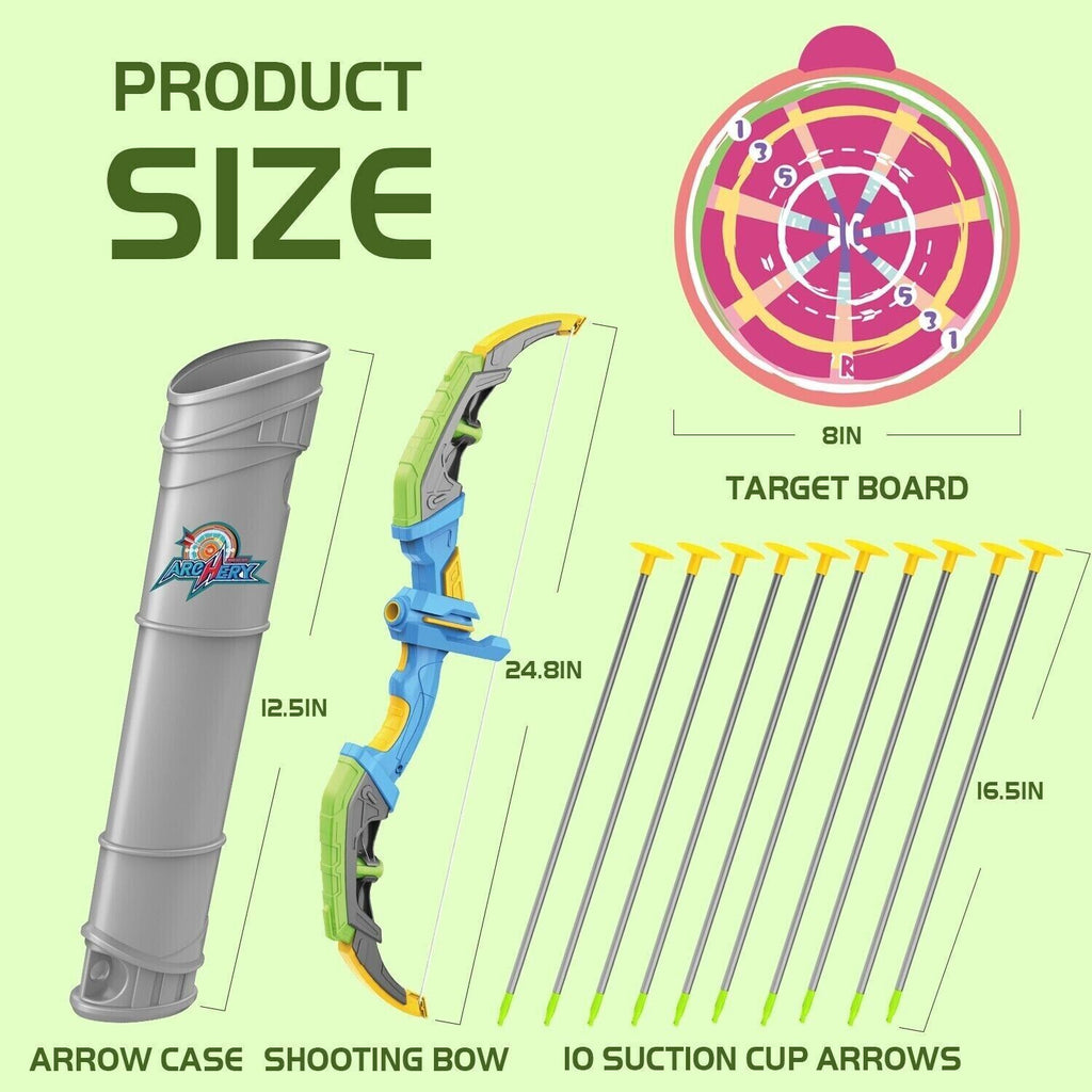 Bow And Arrow Toys Set 10 Arrow Suckers Per Set Christmas Gifts For Kids