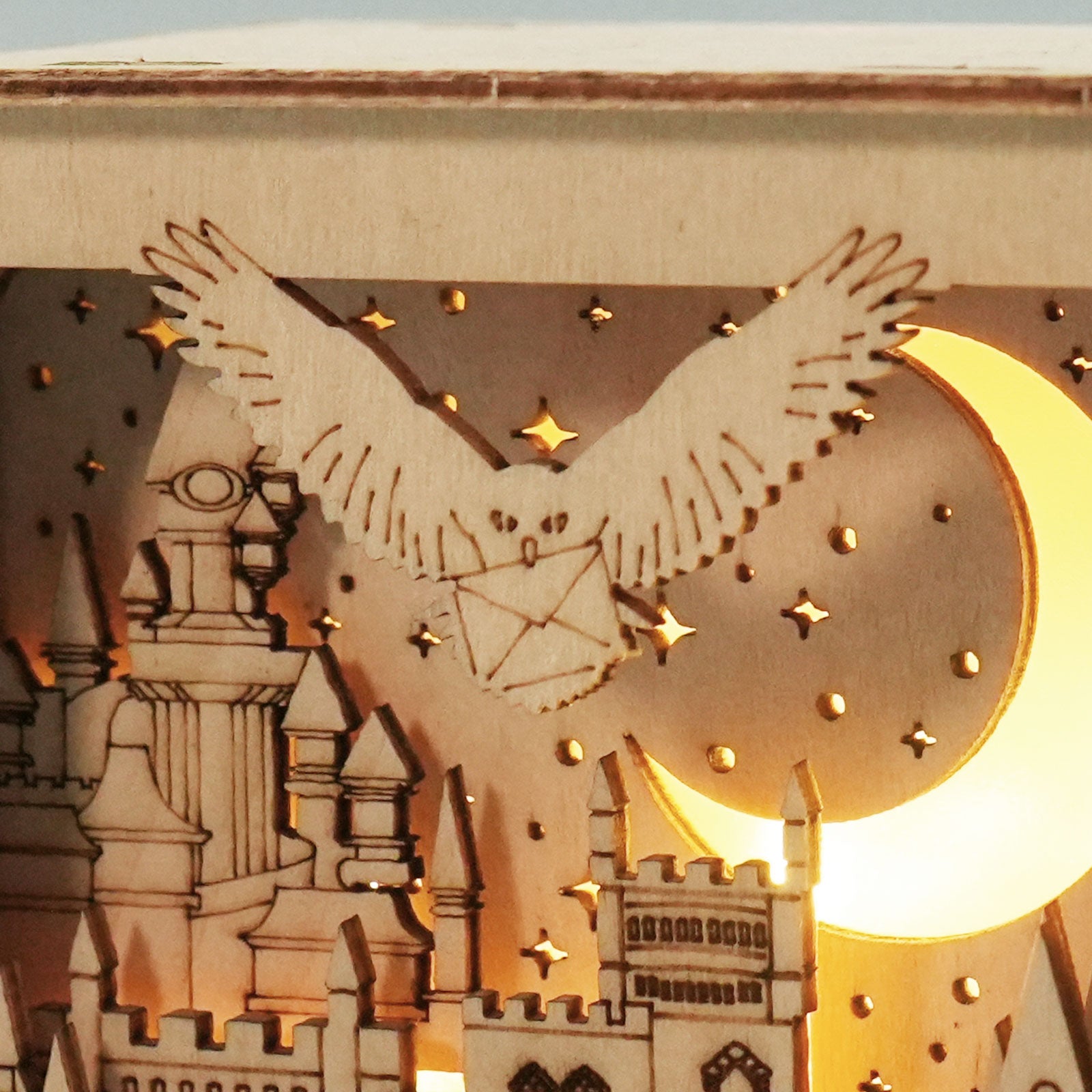 MUSIC PARK 3D Wooden Puzzles Night Lights Desk Decorations Birthday Christmas Gifts For Women Age14 Above